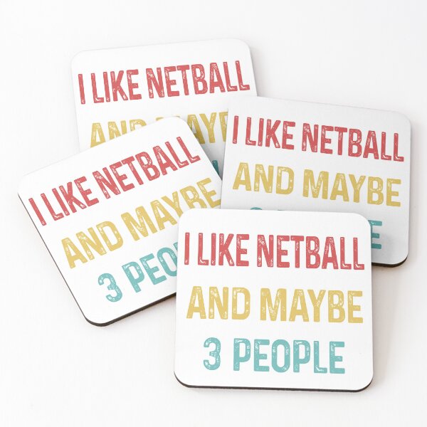Item preview, I like Netball and maybe 3 people designed and sold by WinghiDesign.