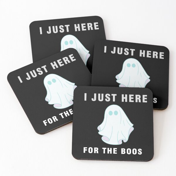 Item preview, I JUST HERE FOR THE BOOS designed and sold by Maushmi.