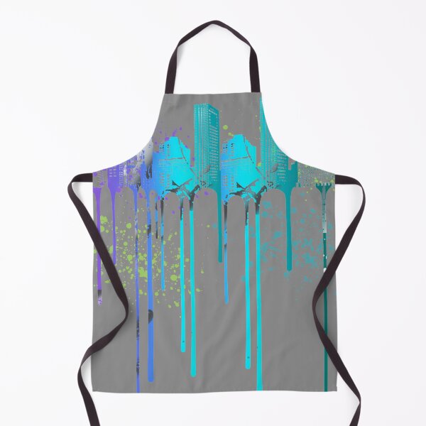 Item preview, City Landscape Colorful Paint Drip designed and sold by LifeProApperal.
