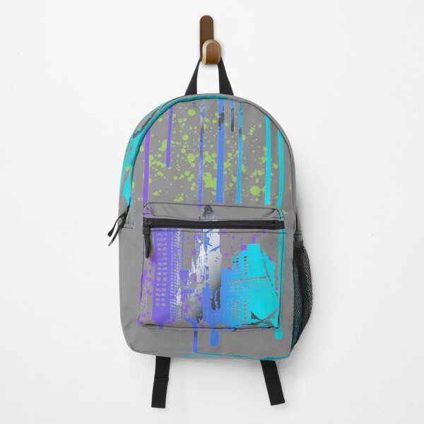 Item preview, City Landscape Colorful Paint Drip designed and sold by LifeProApperal.