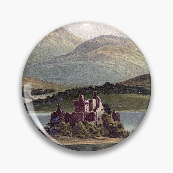 Item preview, Vintage Illustration of Kilchurn Castle, Loch Awe designed and sold by yourscotland.
