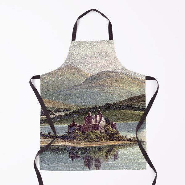 Item preview, Vintage Illustration of Kilchurn Castle, Loch Awe designed and sold by yourscotland.