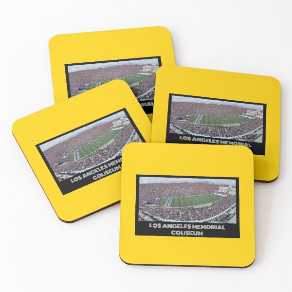 Item preview, Los Angeles Memorial Coliseum- Rams Yellow designed and sold by DeadStadium.
