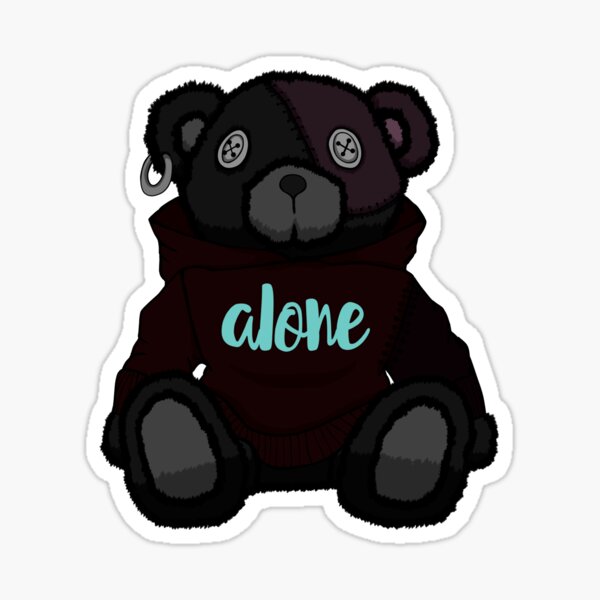 Coquette Teddy Bear Sticker Sticker for Sale by allybenz1