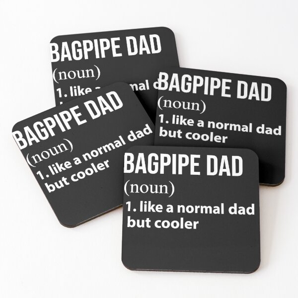 Item preview, Bagpipe Dad like a normal Dad but cooler designed and sold by tinydreams10.