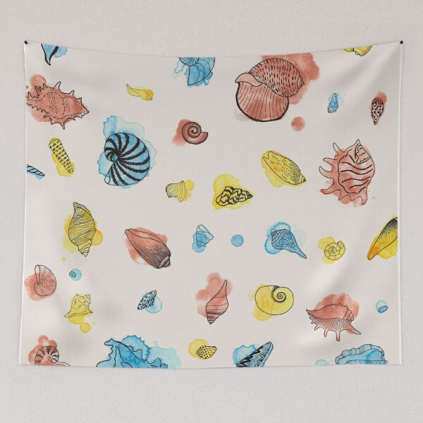 Item preview, Watercolor Shells designed and sold by SLyonsCreations.