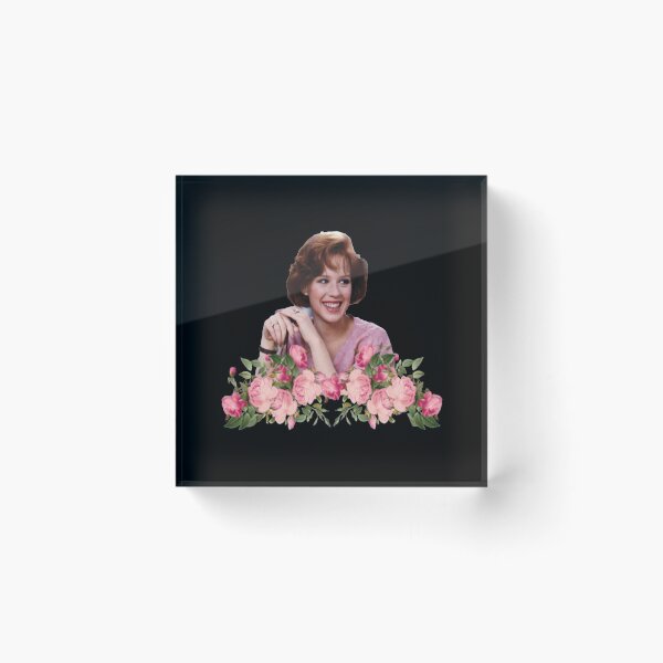 Item preview, Molly Ringwald Floral Sticker designed and sold by deestell.