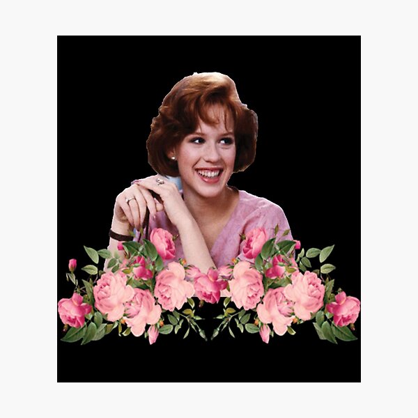 Artikelvorschau, Molly Ringwald Blumen Sticker entworfen und verkauft von deestell.
