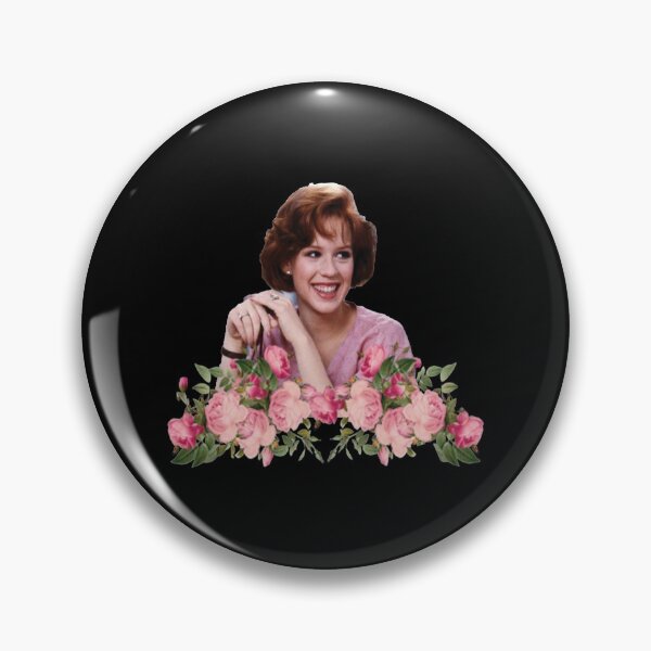 Item preview, Molly Ringwald Floral Sticker designed and sold by deestell.