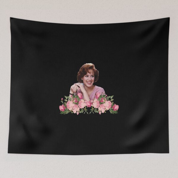 Item preview, Molly Ringwald Floral Sticker designed and sold by deestell.