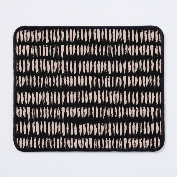 Item preview, Pink and Black Bold Stripe Dash Lines Pattern Pairs Sherwin Williams 2022 Popular Color  Pink Shadow SW 0070 - Colour Trends- Shade - Hue designed and sold by ColorOfTheYears.