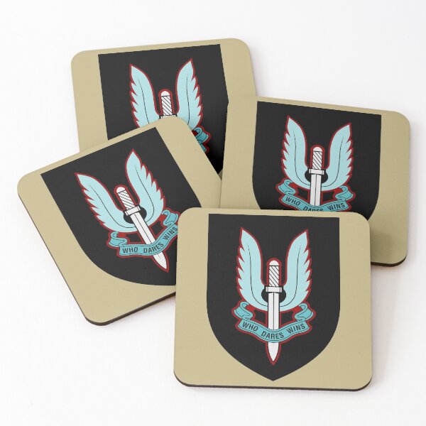 Item preview, Special Air Service (Blue - Black Shield) designed and sold by wordwidesymbols.