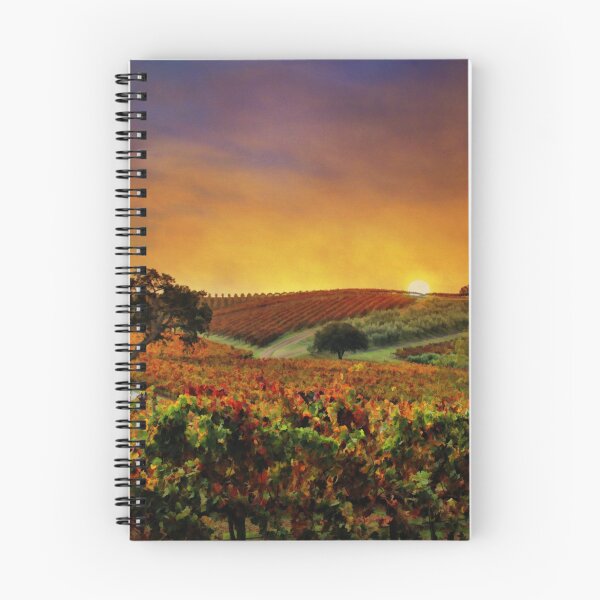Artikelvorschau, Herbst-Weinberg entworfen und verkauft von Stephanie Laird.