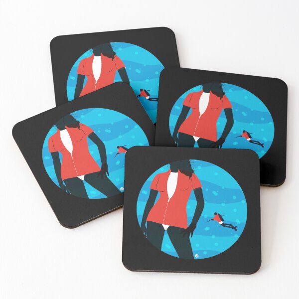 Artikelvorschau, Domino (Spionagedamen) Sticker entworfen und verkauft von ininfa6.