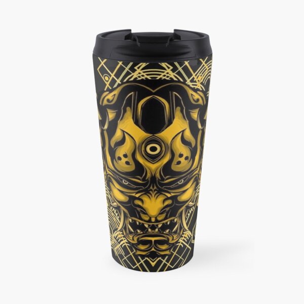 Japanese Oni Art BabyBee Travel Mug
