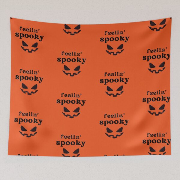 Item preview, Feelin' Spooky Scary Halloween Pumpkin Face Design designed and sold by MiaDelelai.