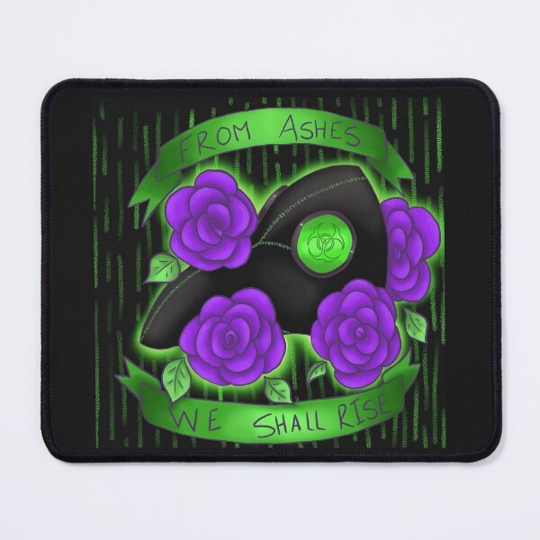 Item preview, “From Ashes We Shall Rise” Cyber Punk Plague Doctor designed and sold by ZombieCheshire.