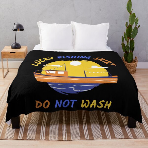 Item preview, LUCKY FISHING DO NOT WASH designed and sold by Clurixious.