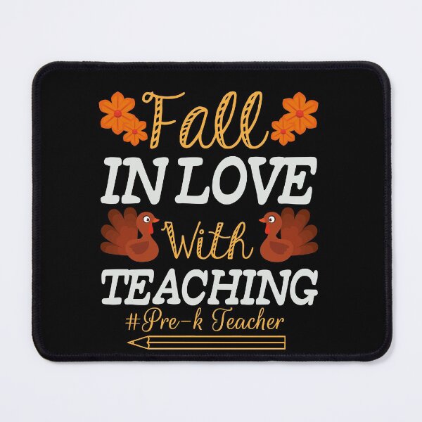 Item preview, Fall In Love With Teaching Pre-K Teacher Thanksgiving - thanksgiving gifts to teacher designed and sold by NiceSpot.