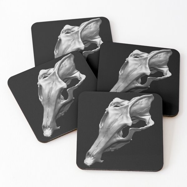 Item preview, Maned wolf 3D Zbrush halloween skull designed and sold by RIOKOTZU.