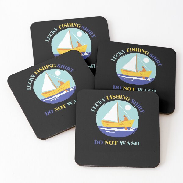 Item preview, LUCKY FISHING DO NOT WASH  designed and sold by Clurixious.