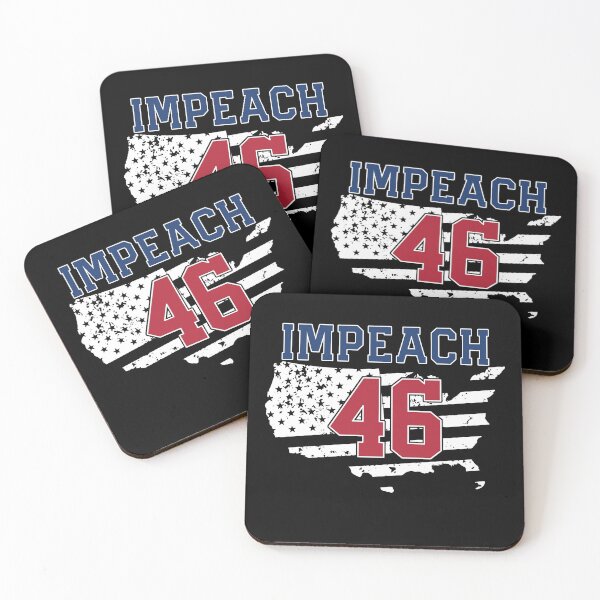 Item preview, Impeach 46 Biden Republican Anti-Biden Vintage Flag designed and sold by ollalla.
