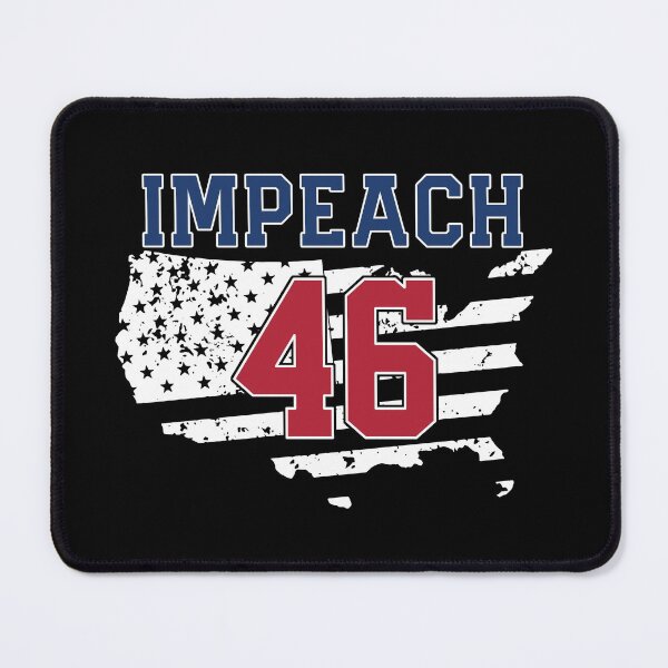 Item preview, Impeach 46 Biden Republican Anti-Biden Vintage Flag designed and sold by ollalla.