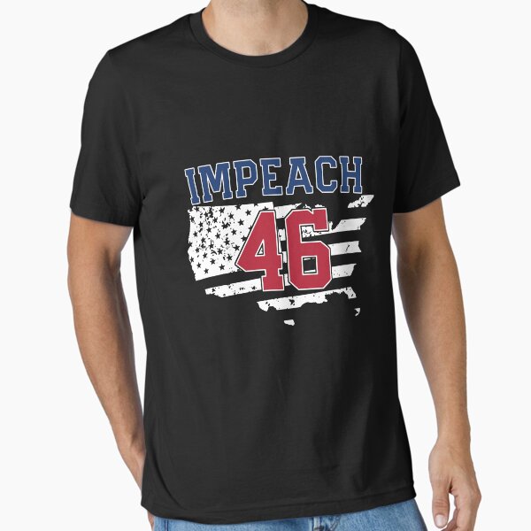 Item preview, Impeach 46 Biden Republican Anti-Biden Vintage Flag designed and sold by ollalla.