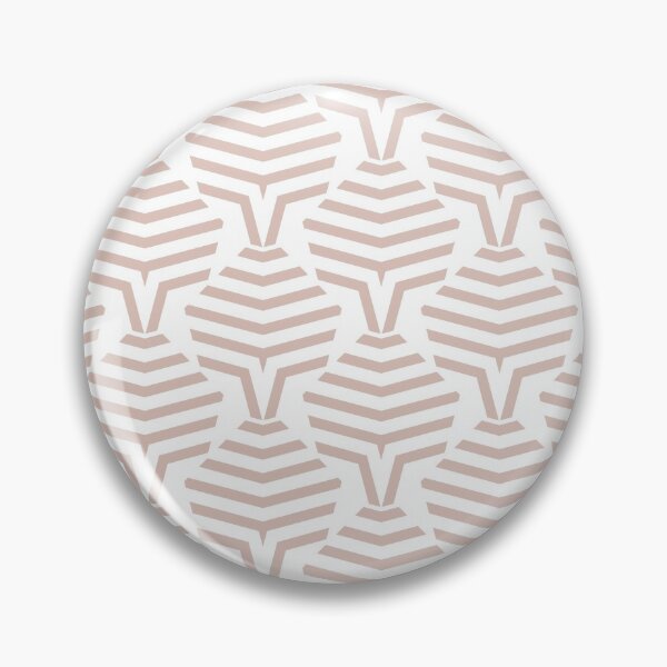 Artikelvorschau, Pink and White Geometric Stripe Shape Pattern Pairs Sherwin Williams 2022 Popular Color Pink Shadow SW 0070 - Colour Trends- Shade - Hue entworfen und verkauft von ColorOfTheYears.