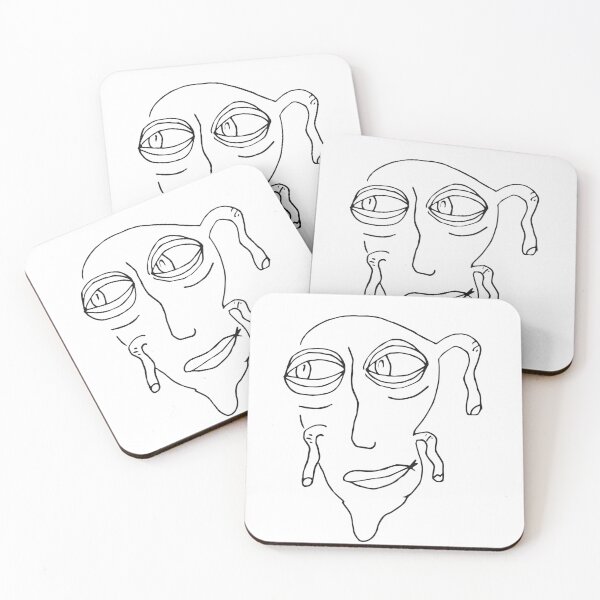 Item preview, Weird guy designed and sold by CricketBread.