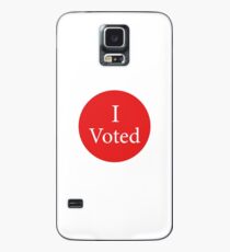 "I Voted" Sticker Design Case/Skin for Samsung Galaxy