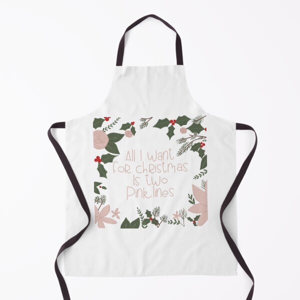 Item preview, All I want for Christmas is two pink lines designed and sold by Babydust.