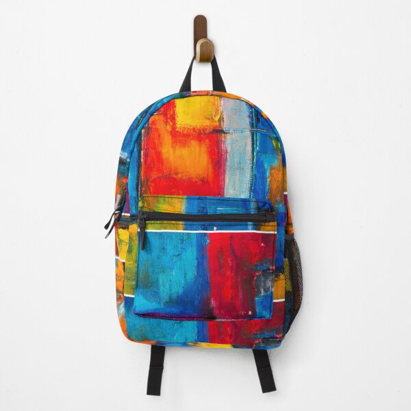 Item preview, Red, Green, Yellow, and Blue Abstract Painting designed and sold by joeredbu.