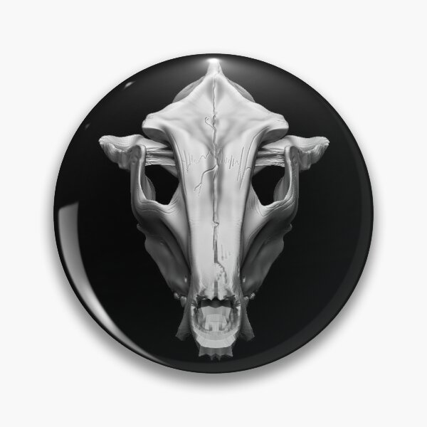 Item preview, Copy of Maned wolf 3D Zbrush halloween skull designed and sold by RIOKOTZU.