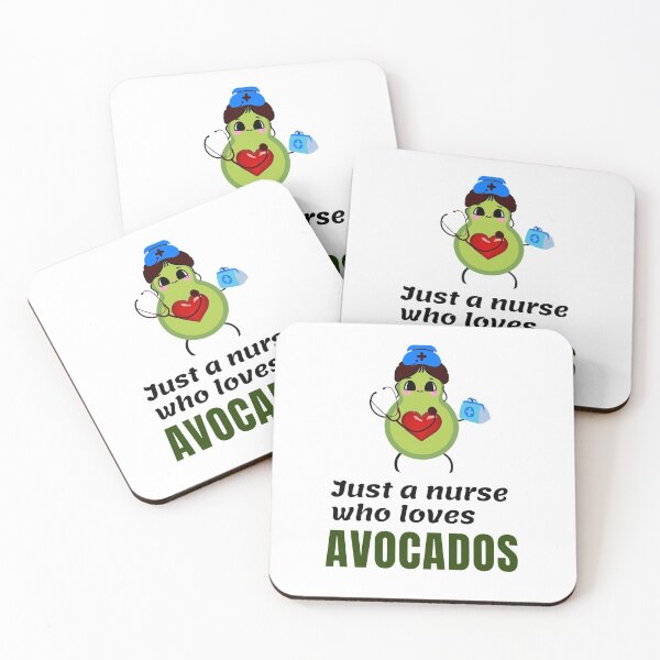 Item preview, Just a nurse who loves avocados designed and sold by Manoroma.