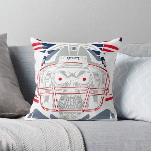 Patriot Until Death And Beyond - New England Design Throw Pillow