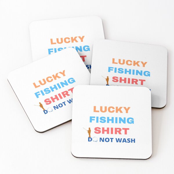 Item preview, LUCKY FISHING DO NOT WASH  designed and sold by Clurixious.