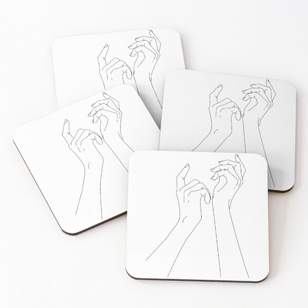 Item preview, Woman's hands line drawing designed and sold by DigiHouse.