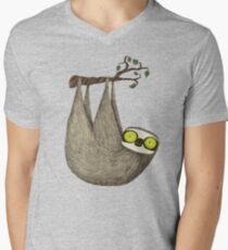 Hypno Sloth Men's V-Neck T-Shirt