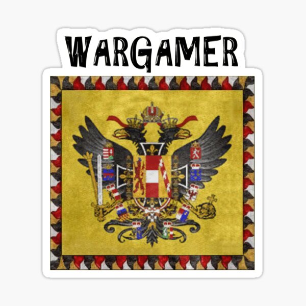 Item preview, Wargamer - Austrian Flag 1815 Napoleonic Period designed and sold by Mil Merchant.