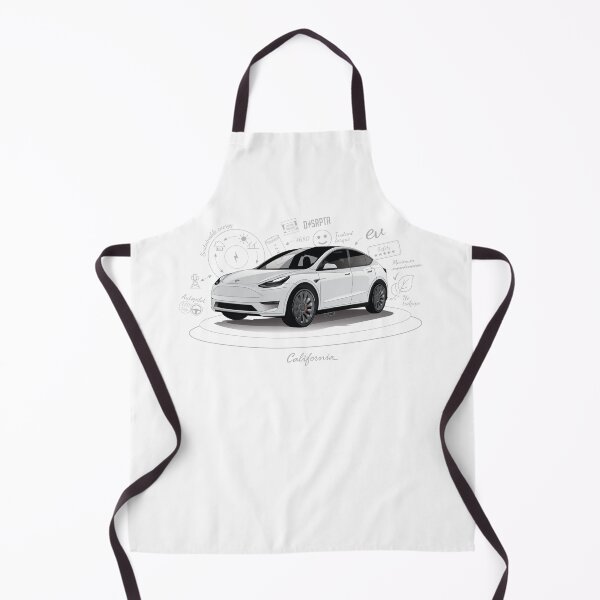 Item preview, Tesla Model Y Original Fan Art serial number: TMY001WHIW designed and sold by valrusc.