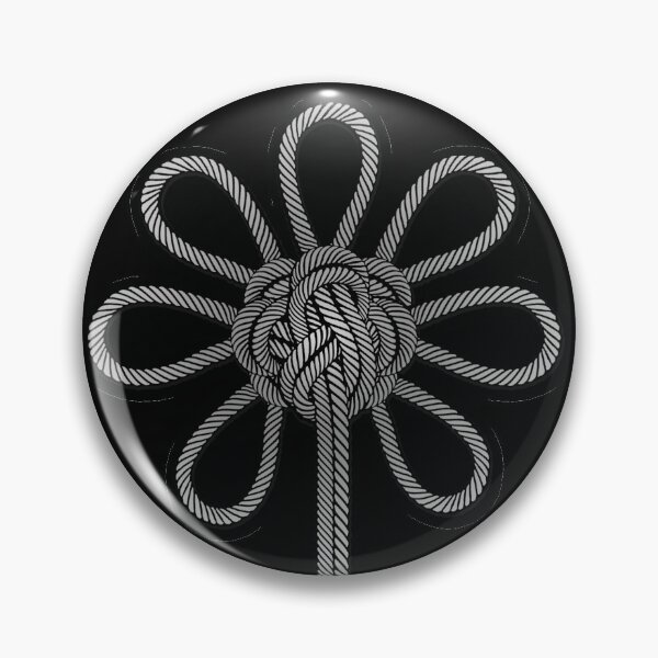Item preview, Rope knot flowers pattern - mountaineering climbing sailing designed and sold by MadandMean.