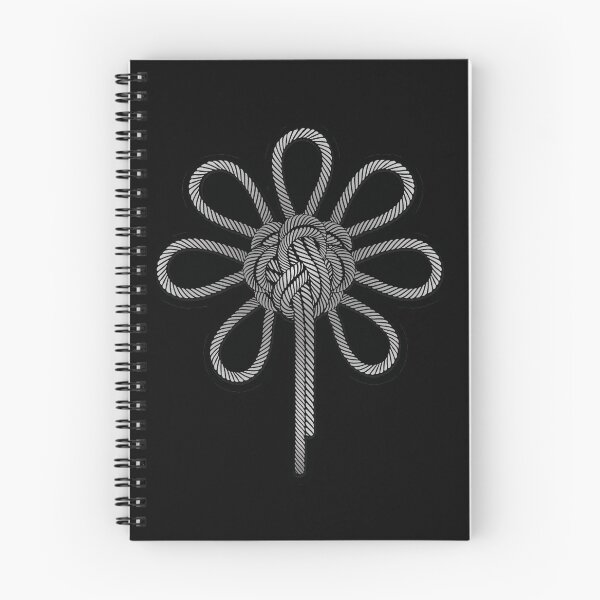 Item preview, Rope knot flowers pattern - mountaineering climbing sailing designed and sold by MadandMean.