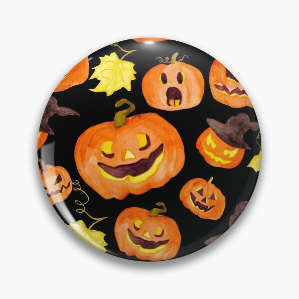Item preview, Let’s Get Spooky|Pumpkin Pattern designed and sold by yousseftalat2.