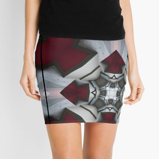 Geometric XXVI Mini Skirt