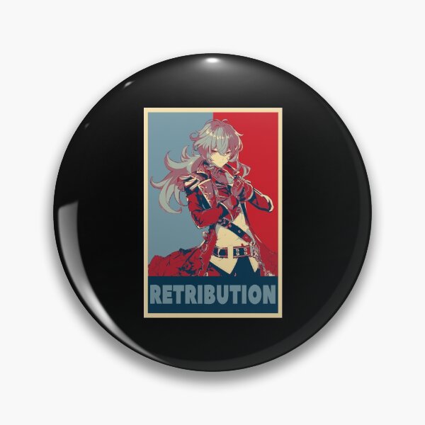 Item preview, Diluc Genshin Impact Retribution - Hope Style Colours designed and sold by GingerCatGifts.