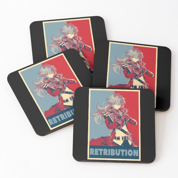 Item preview, Diluc Genshin Impact Retribution - Hope Style Colours designed and sold by GingerCatGifts.
