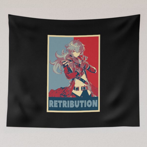 Item preview, Diluc Genshin Impact Retribution - Hope Style Colours designed and sold by GingerCatGifts.