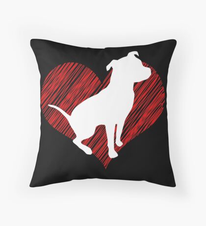 pitbull throw pillows