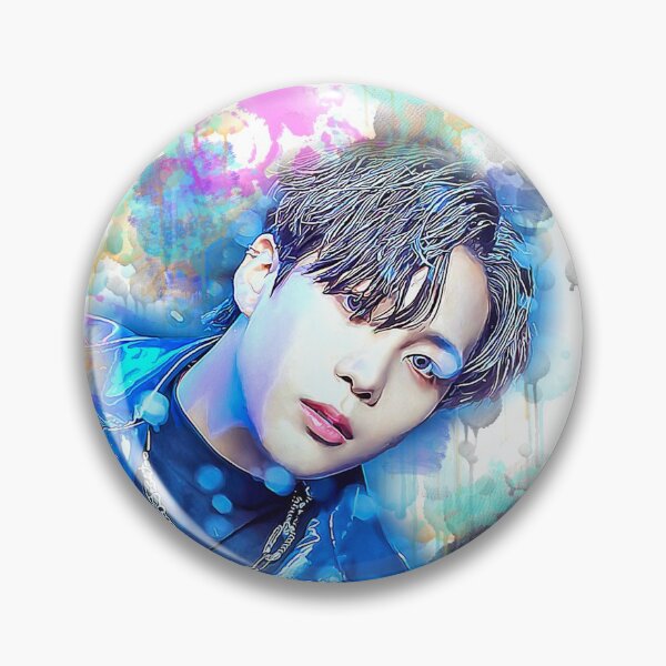 Item preview, Ateez Jong Ho DejaVu colorful art designed and sold by Lajibolalaa.